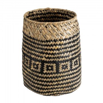Floor Pot Indiana 20584 D18x22cm Brown-Black GloboStar