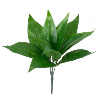 Artificial Arrowroot Plant 78231 27cm Green GloboStar