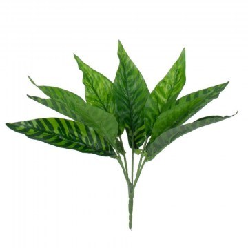 Artificial Plant Calathea 78288 28cm Green GloboStar