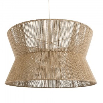 Φωτιστικό Οροφής Bisbee 02205 Φ80x48cm 1xE27 IP20 Beige GloboStar