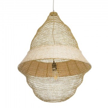 Φωτιστικό Οροφής Kentucky 01911 Φ60x80cm 1xE27 IP20 Beige GloboStar