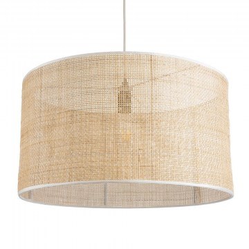 Φωτιστικό Οροφής Yotto 01822 Φ55x30cm 1xE27 IP20 Beige GloboStar