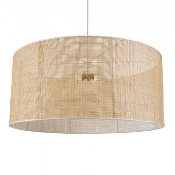 Ceiling Light Yotto 01823 D90x40cm 3xE27 IP20 Beige GloboStar
