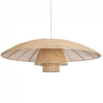 Ceiling Light Zora 02140 D120x40cm 1xE27 IP20 Beige GloboStar