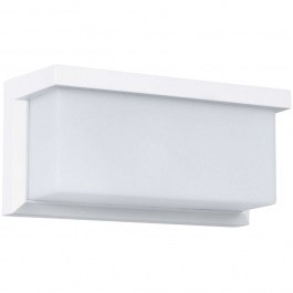 Φωτιστικό Τοίχου - Απλίκα Cityscape 60697 23,5x11x10cm Led 1890lm 18W 45000K White GloboStar WHITE