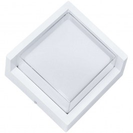 Φωτιστικό Τοίχου - Απλίκα Apex 60772 17x17x9cm Led 1050lm 10W 4500K White GloboStar WHITE