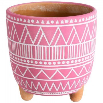 Κασπώ Marrakech 20505 Φ16x16cm Pink-White GloboStar