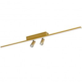 Ceiling Lamp - Spot Linear Baretti 61228 80x5,5x5cm Dim Led 2688lm 24W Gold GloboStar GOLD