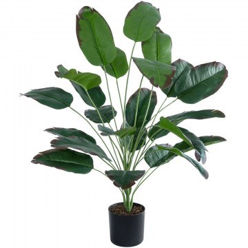 Artificial Plant Old Banana 20917 D90x80cm Green-Brown GloboStar