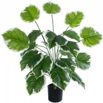 Τεχνητό Φυτό Hosta 20920 Φ87x80cm Green-White GloboStar