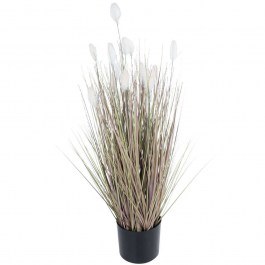 Artificial Plant Laguru 21100 D40x70cm Beige-White GloboStar BEIGE-WHITE