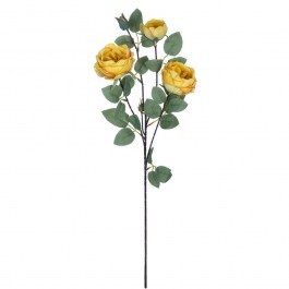 Τεχνητό Λουλούδι Climbing Rose 21186 70cm Green-Yellow GloboStar GREEN-YELLOW