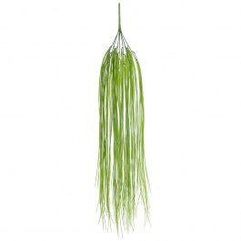 Τεχνητό Κρεμαστό Φυτό Grass 20814 18x4x81cm Green GloboStar GREEN