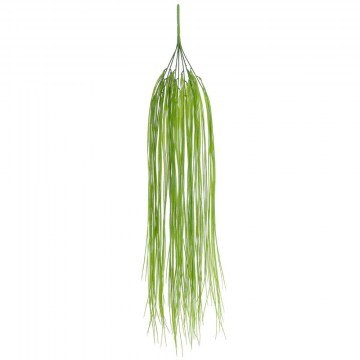 Artificial Hanging Plant Grass 20814 18x4x81cm Green GloboStar