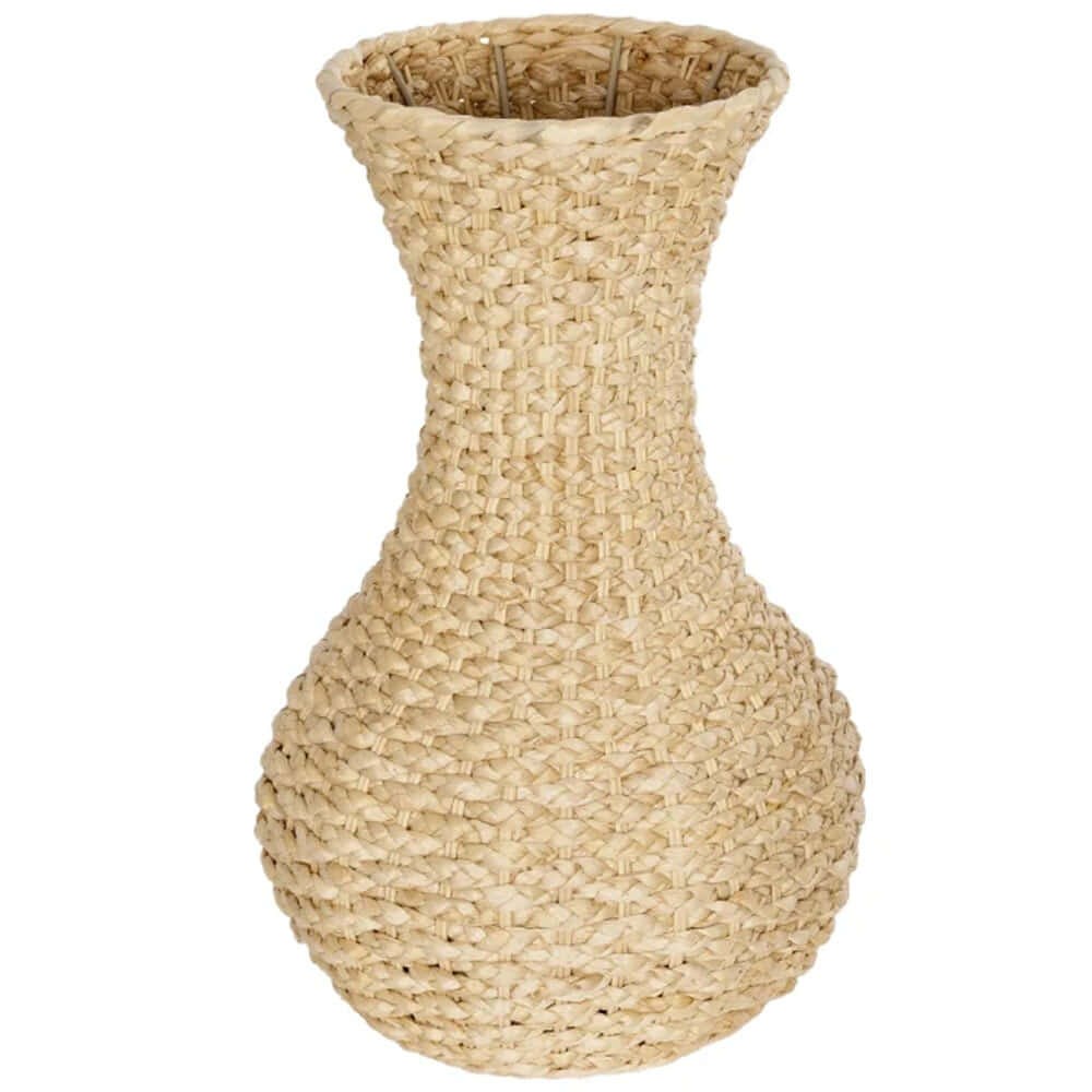 Βάζο Πλεκτό Sandiago 21234 25x25x40cm Beige GloboStar