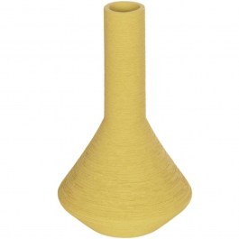 Βάζο Grenada 21281 13x13x20cm Yellow GloboStar YELLOW