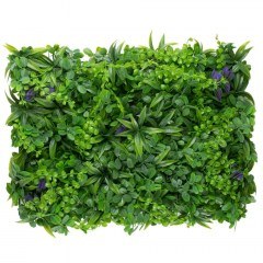 Συνθετικό Διακοσμητικό Πάνελ Φυλλωσιάς Πεπερόμια - Ζεβρίνα - 78434 60x9x40cm Green GloboStar