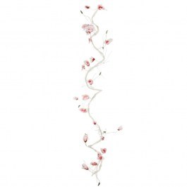 Artificial Flower Magnolia Flower Vine 21473 300cm White-Pink GloboStar WHITE-PINK