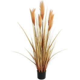 Τεχνητό Φυτό Pampas Grass 21475 120cm Orange-Brown GloboStar ORANGE-BROWN