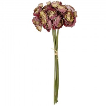 Τεχνητό Μπουκέτο Camelia 21299 37cm Pink GloboStar