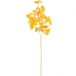 Τεχνητό Κλαδί Ginko 20260 22x80cm Yellow GloboStar YELLOW