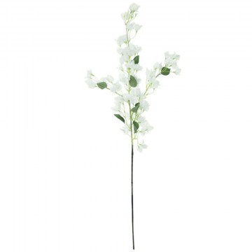 Τεχνητό Λουλούδι Bougauvillea 20651 115cm White GloboStar