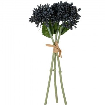 Τεχνητό Μπουκέτο Hyacinth 21356 30cm Black GloboStar