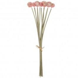 Artificial Bouquet Dandelion 21359 54cm Pink GloboStar PINK