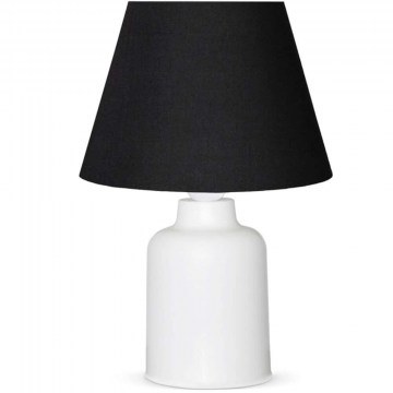 Φωτιστικό Επιτραπέζιο Cia 204-0081 24x24x31cm 1xE27 White-Black GloboStar
