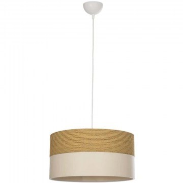Φωτιστικό Οροφής Liva 203-0173 38x38x95cm 1xE27 Brown-White  GloboStar