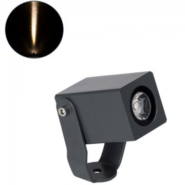 Garden Spot Lamp For Plants Treelight Treemaro 90472 3,5x6,4x10cm Dim Led 330lm 3W 2700K Anthracite GloboStar