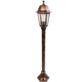 Φωτιστικό Δαπέδου Κολωνάκι Vitro 203-0197 16x16x100cm 1xE27 Bronze GloboStar BRONZE
