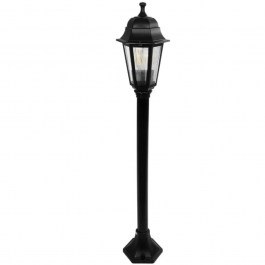 Φωτιστικό Δαπέδου Κολωνάκι Vitro 203-0192 16x16x100cm 1xE27 Black GloboStar BLACK