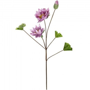 Τεχνητό Λουλούδι Lotus 21335 121cm Pink GloboStar