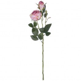 Τεχνητό Λουλούδι Damask Climbing Rose 21199 55cm Pink GloboStar PINK