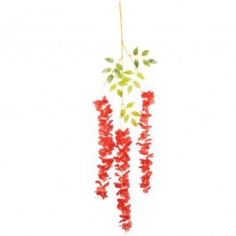 Artificial Hanging Branch 09033 110cm Red GloboStar RED
