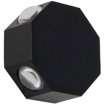Wall Lamp - Sconce Hikari 60687 10x4x10cm Led 800lm 8W 2700K Black GloboStar