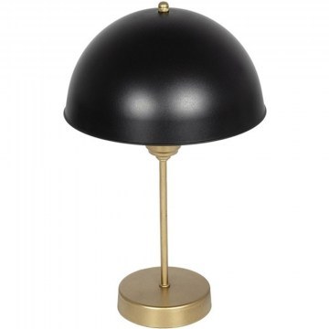 Φωτιστικό Επιτραπέζιο Gazeta 203-0305 25x25x39cm 1xE27 Black-Gold GloboStar