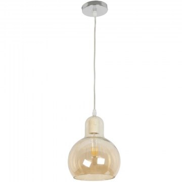 Φωτιστικό Οροφής Lucrezia 999-0143 18x18x24cm 1xE27 Honey GloboStar