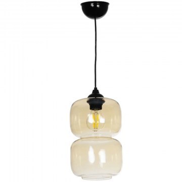 Pendant Lamp Piage 206-0037 17x17x25cm 1xE27 Honey GloboStar