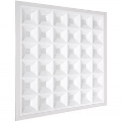 Recessed Led Panel Zeus 60970 60x60x3,3cm Led 6960lm 48W 2700K White GloboStar