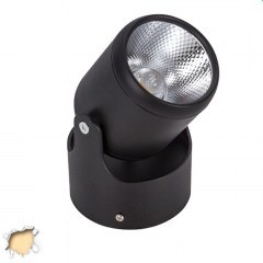 Σποτ Οροφής Led Με Σπαστή Βάση Black Body 10W 230V 1400lm 24 Μοιρών Θερμό White 3000K 93009 GloboStar