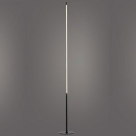 Floor Lamp Led ZM16LEDF148BK 18W 3000K 1440lm Dimmer D18ΧD1,8ΧΗ146 Black Aca Decor BLACK