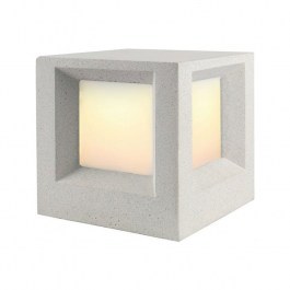 Floor Lamp MK041W-200 200MM IP65 Ε27 Max.7W White Aca Decor WHITE