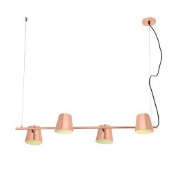 Pendant EF27P4102CP 4ΧΕ14 27Χ102ΧΗ120 Copper Aca Decor COPPER