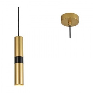 Φωτιστικό Οροφής HM851P6BR 1XGU10 D8XH120 Brass Aca Decor