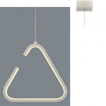 Φωτιστικό Οροφής Led V29LEDP23WH 7W 3000K 725lm 23X11XH128 White Aca Decor