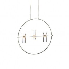 Ceiling Led 2835 JNEP12LED53CH 12W 3000Κ 1080lm D53XH173 Chrome Aca Decor CHROME