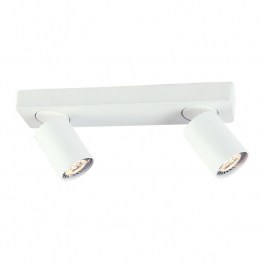 Spot RA302S32WH 2XGU10 32Χ7Χ11White Aca Decor WHITE