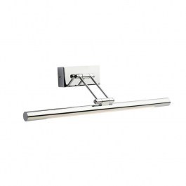 Φωτιστικό Τοίχου - Απλίκα Led PN10LEDW50CH 12W 3000K 780lm IP44 50X6X19 Chrome Aca Decor CHROME